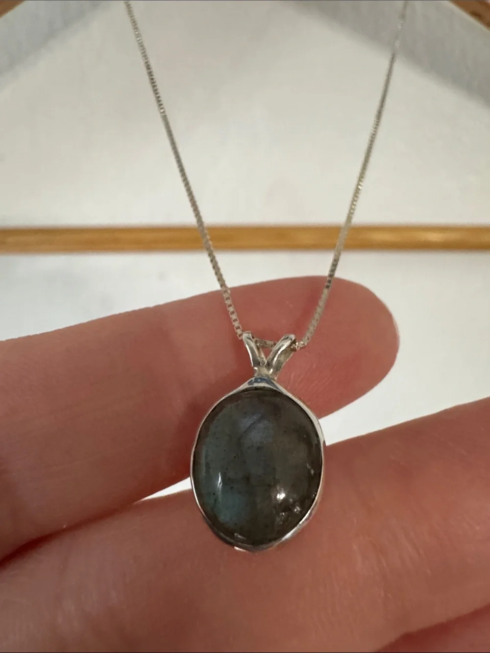 Labradorite Sterling Necklace
